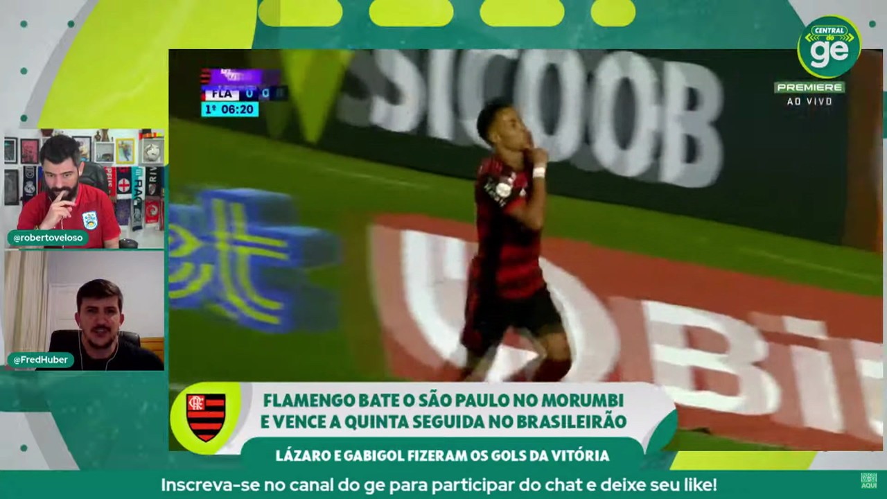 Fred Huber fala sobre a atua&ccedil;&atilde;o do Flamengo fora de casa contra o S&atilde;o Paulo: 'Uma atua&ccedil;&atilde;o muito segura'