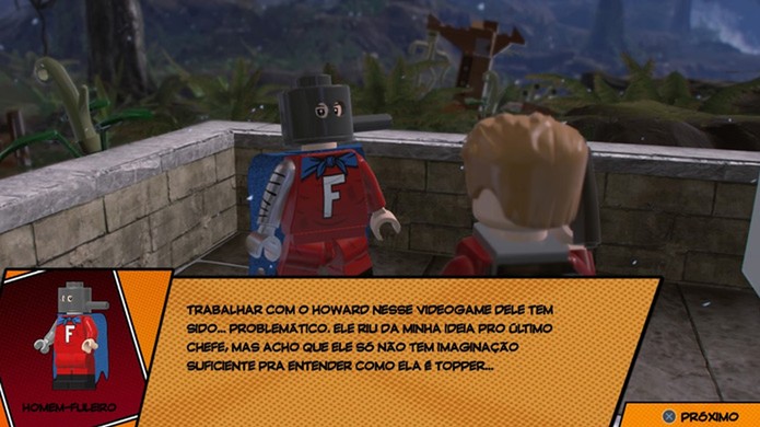 A diversão de LEGO Marvel Super Heroes 2 acaba sendo ofuscada por uma grande quantidade de bugs (Foto: Reprodução/Rafael Monteiro)