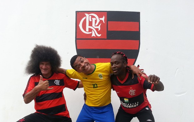 Na véspera de Fla x Bota, figuras do Maracanã ensaiam funk no Ninho