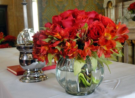 Decoração do casamento de Fred (Reynaldo Gianecchini) teve 300 dúzias de rosas