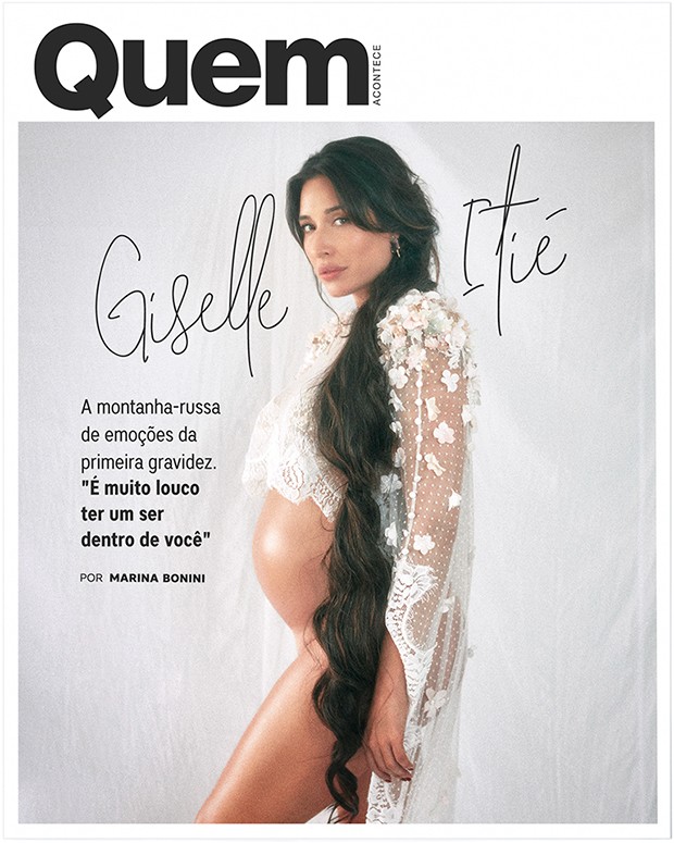 Giselle Itié é a Capa da Semana na Quem (Foto: Renam Christofoletti/ Ed. Globo)