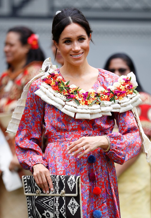Meghan Markle na Universidade do Pacífico Sul (Foto: Getty Images)