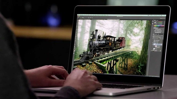 zoom in photoshop for mac