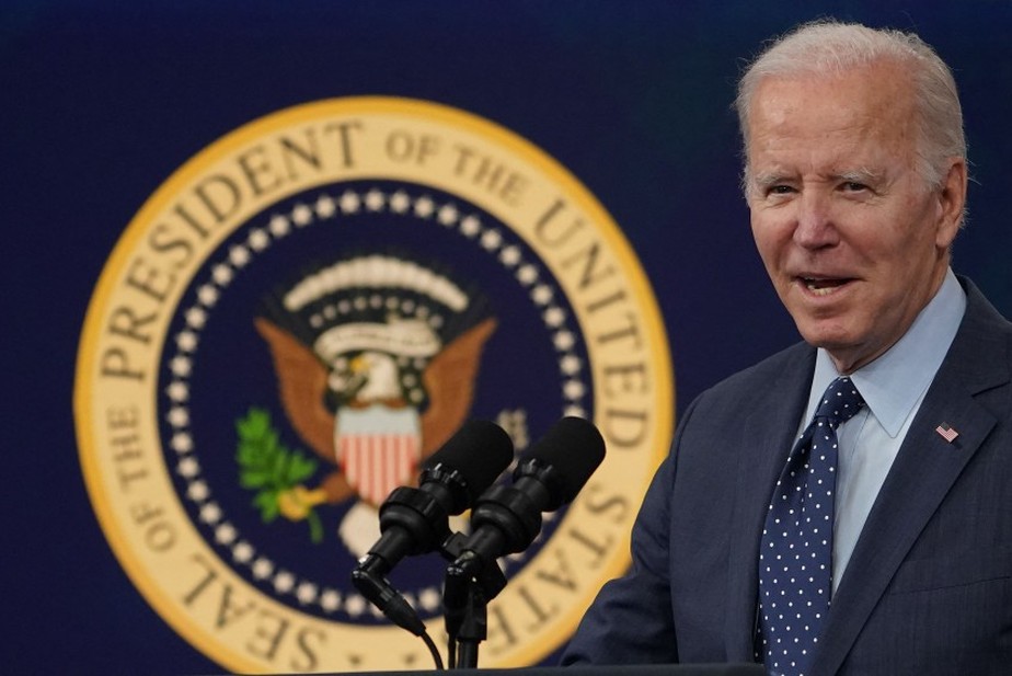 Presidente dos EUA, Joe Biden, pré-candidato à reeleição