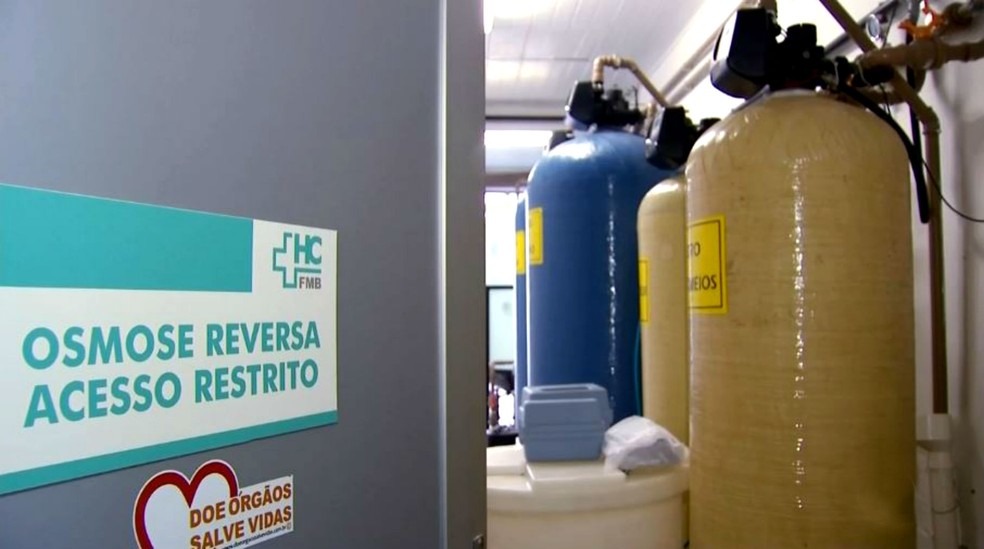 Polícia quer saber quem tinha acesso a salas de acesso restrito onde ficam os tanques — Foto: TV TEM/Reprodução