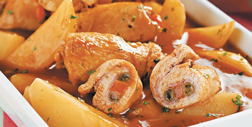 Bife A Role De Frango Receitas Gshow Gshow