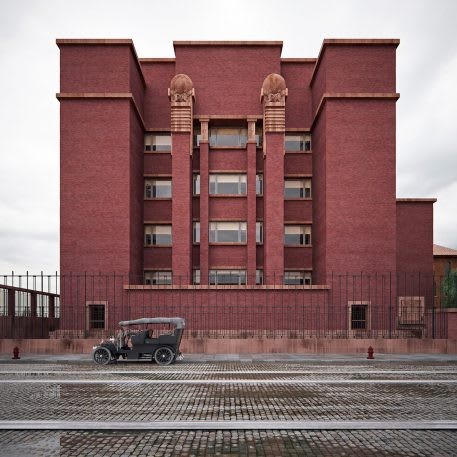 The Larkin Administration Building (demolido) (Foto: David Romero / Frank Lloyd Wright Foundation / Divulgação)