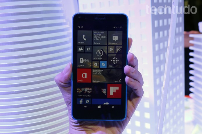 Lumia 640 (Foto: Isadora Díaz/ TechTudo)