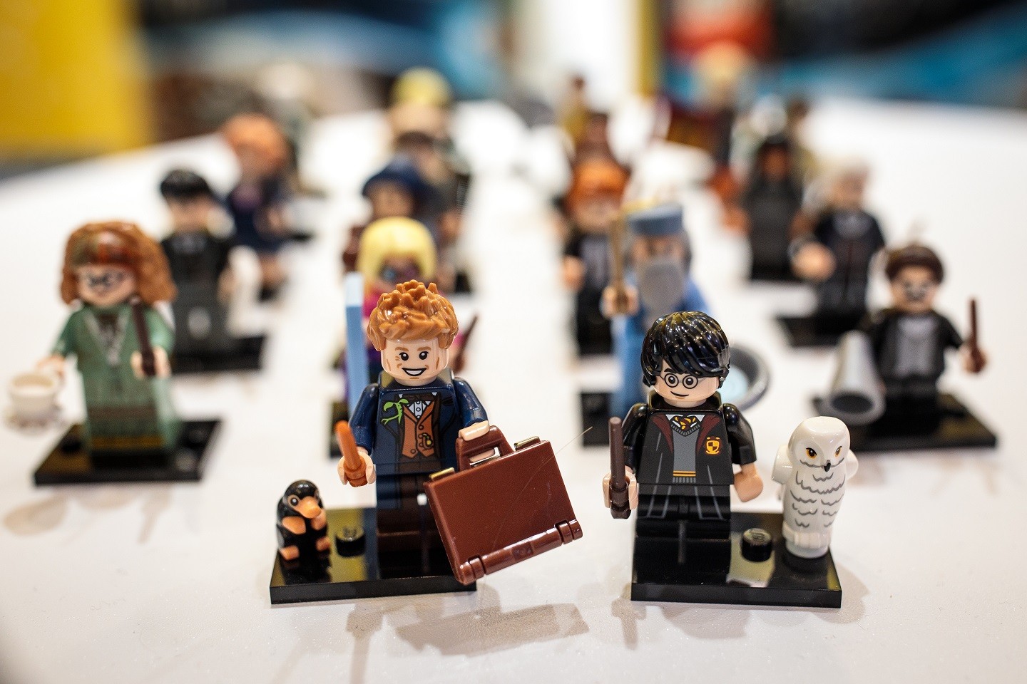 LONDON, ENGLAND - NOVEMBER 14: Harry Potter Lego 'Minifigures' on display at a 'Dream Toys' event to unveil the top twelve toys this Christmas on November 14, 2018 in London, England. The Toy Retailers Association today announced that Hasbros Monopoly: Fo (Foto: Getty Images)