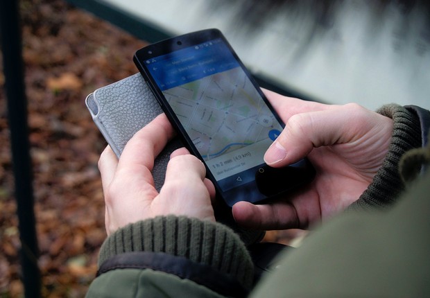 Google Maps, celular, mapa, GPS (Foto: Pexels)