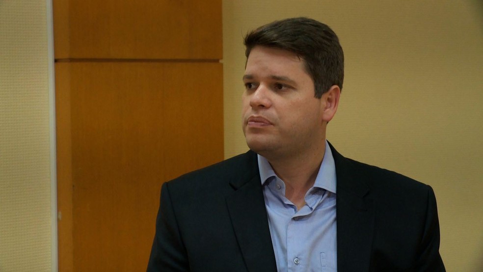 Davi Davino Filho, candidato à prefeitura de Maceió pelo PP — Foto: Reprodução/TV Gazeta