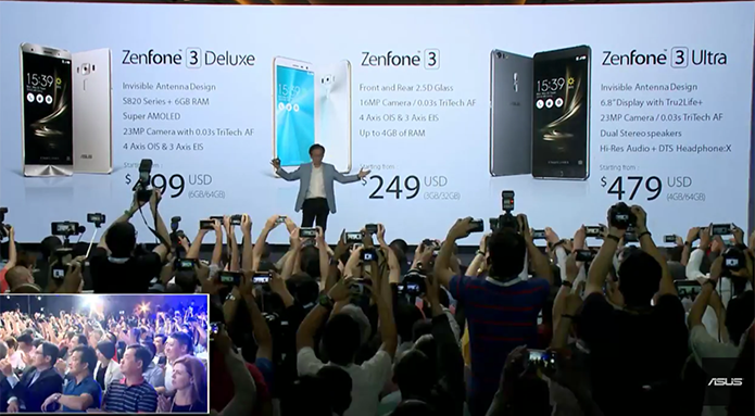 Zenfone 3 chegou em três variáveis e com preços atrativos (Foto: Reprodução/Asus)