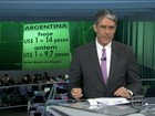 Dólar sobe 40% na Argentina no primeiro dia de cotação liberada 