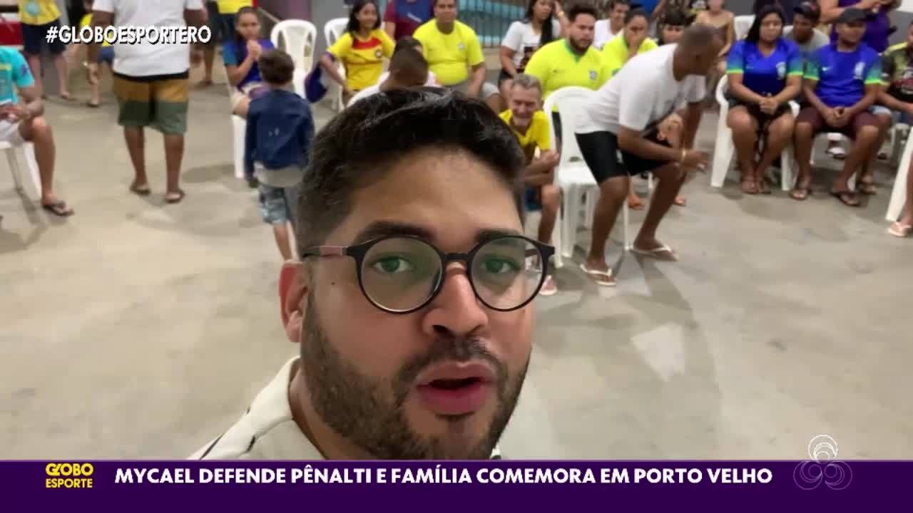 Globo Esporte RO: Família de Mycael comemora atuação do goleiro