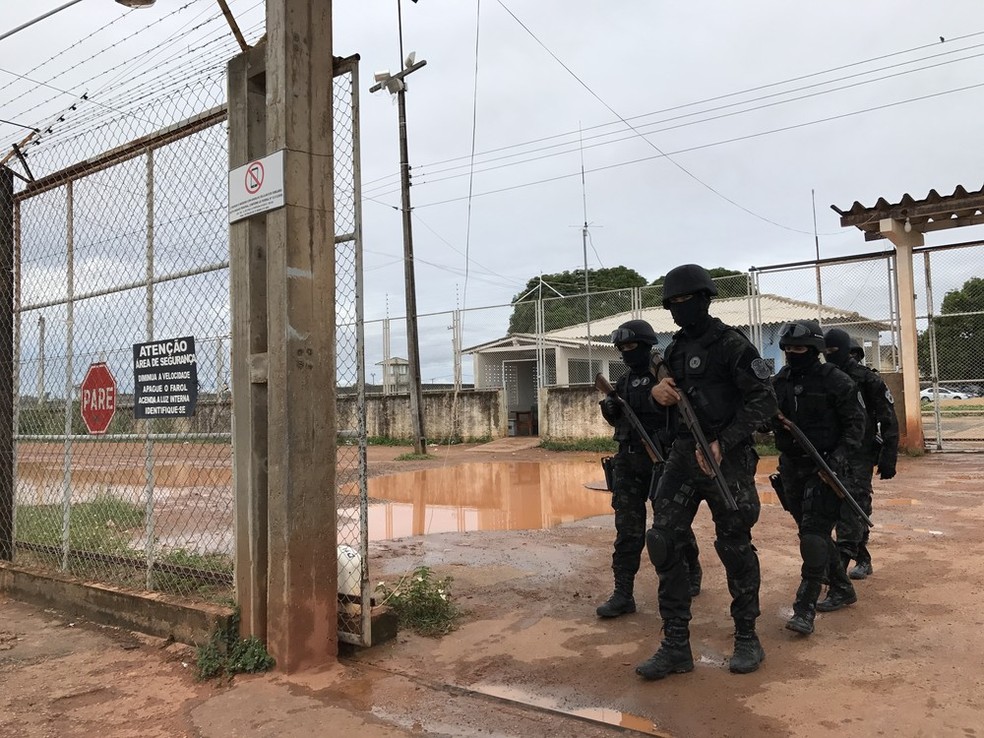 Penitenciária Agrícola é alvo de intervenção desde a segunda-feira (26) — Foto: Inaê Brandão/G1 RR/Arquivo