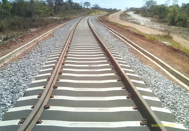 Ferrovia Norte-Sul (Foto: Divulgação/PAC)