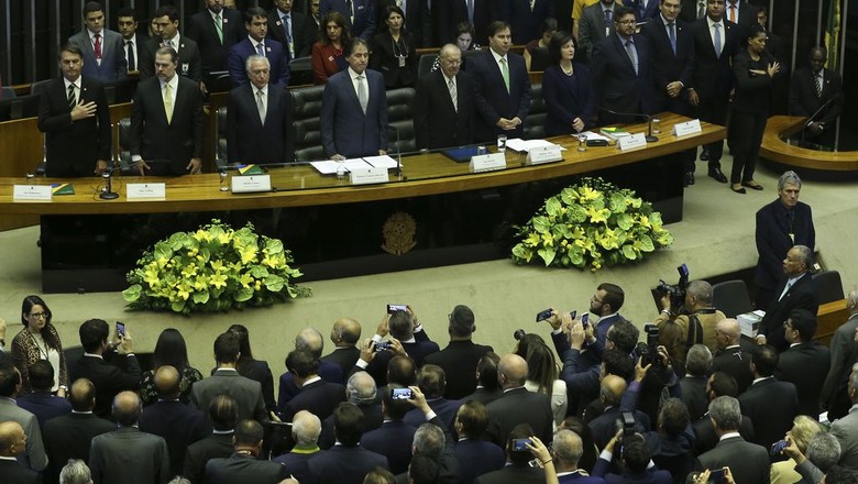politica-bolsonaro-congresso-constituicao (Foto: Antônio Cruz/Agência Brasil)