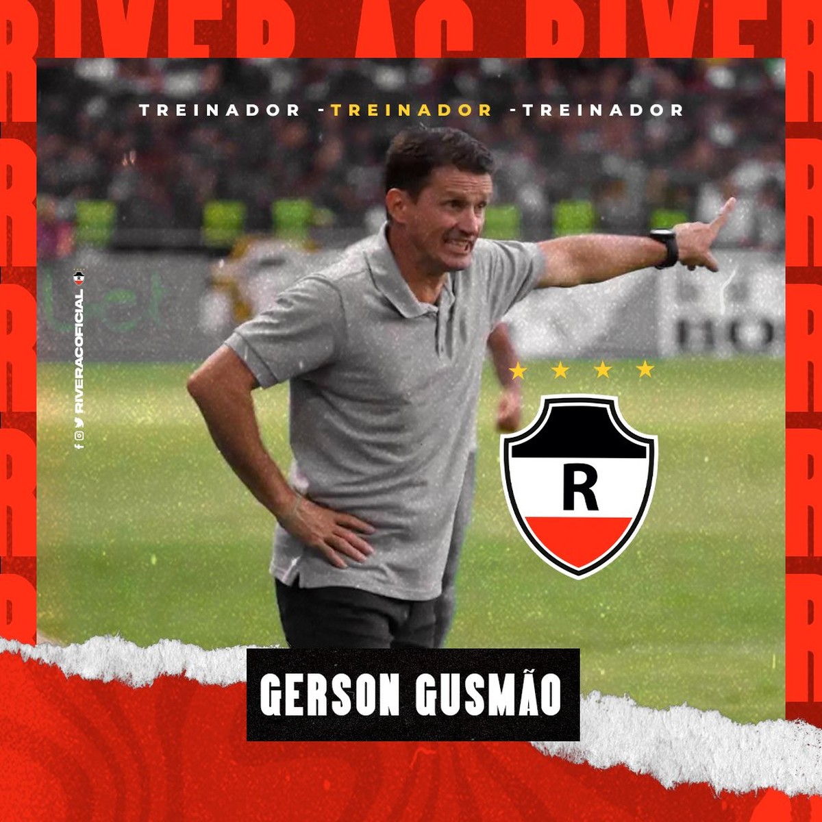 River PI Anuncia A Contrata o Do T cnico Gerson Gusm o Para Comandar 