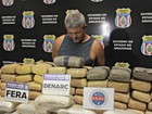 Homem é preso por guardar 100 kg de drogas no quarto da filha, no AM