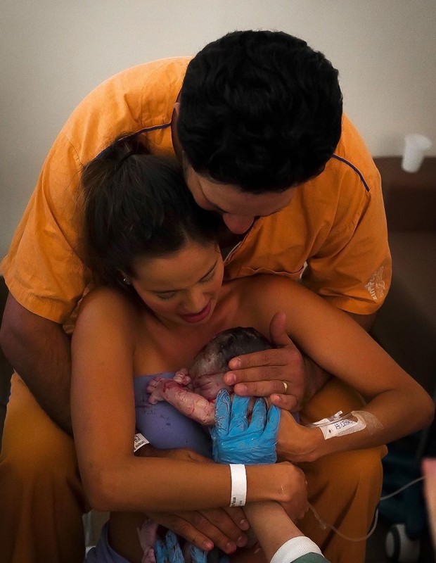 Biah Rodrigues dá à luz Theo, seu filho com Sorocaba (Foto: Thalita Castanha/CG Comunicação)