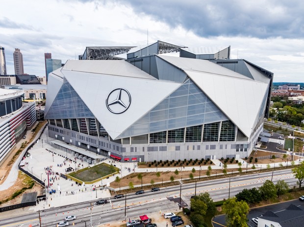 Novo estádio do Atlanta Falcons ganha título de mais sustentável do mundo (Foto: Divulgação)