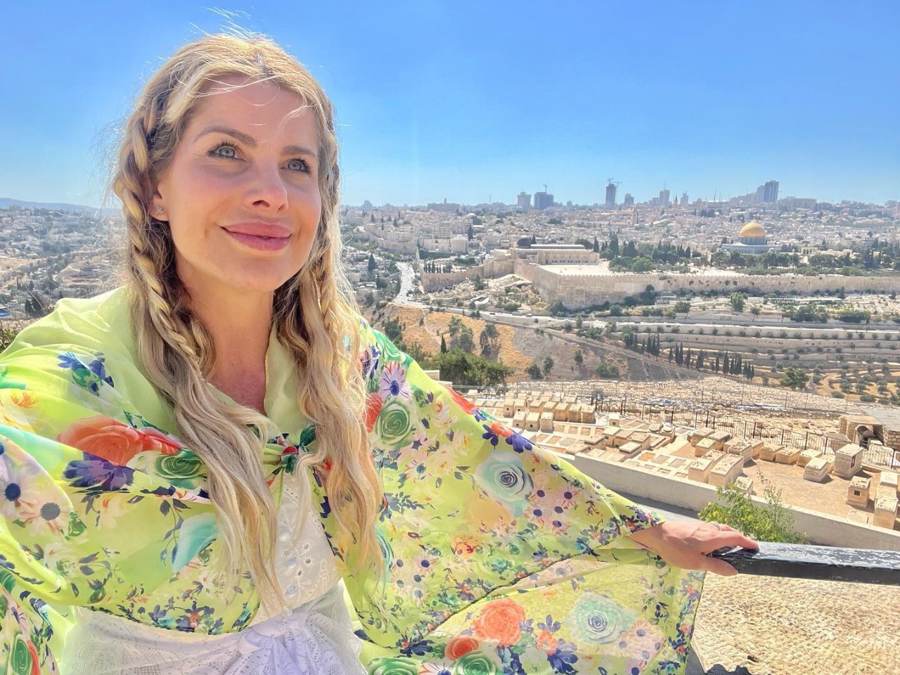 Karina viaja por Israel com sua família (Foto: Reprodução Instagram)