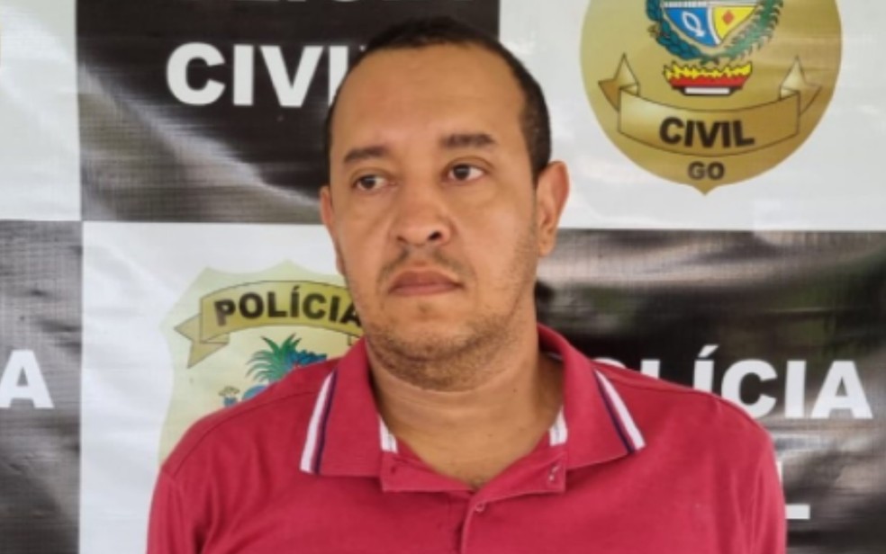 Wene Divino da Silva, de 40 anos, suspeito de tentativa de homicídio contra o sogro — Foto: Divulgação/PC GO