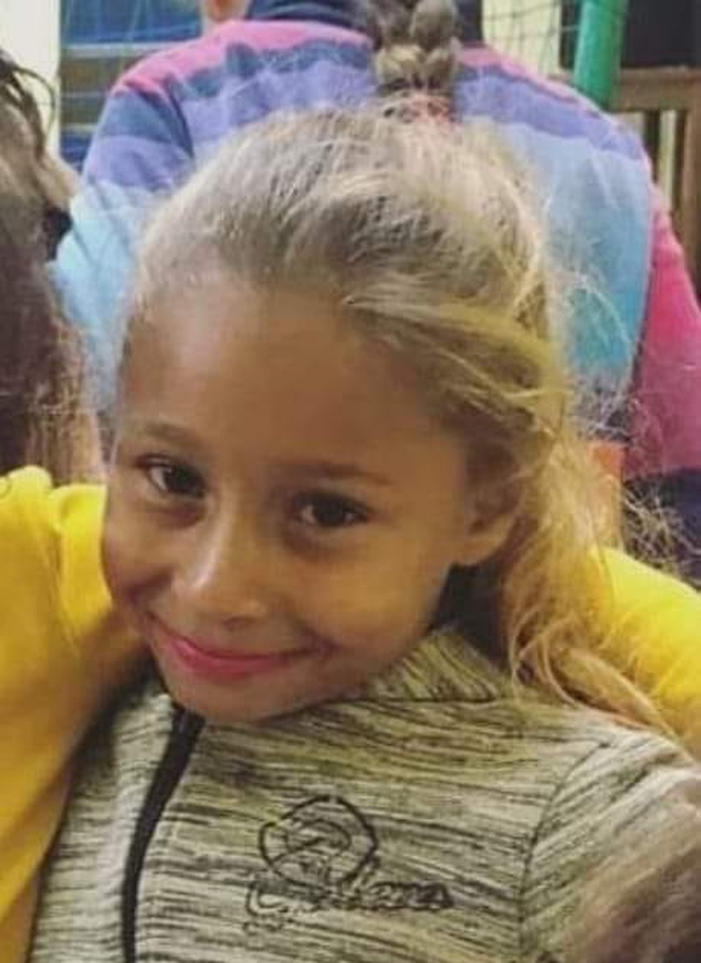 Menina desapareceu enquanto brincava em praça perto de casa em Chavantes — Foto: Arquivo pessoal