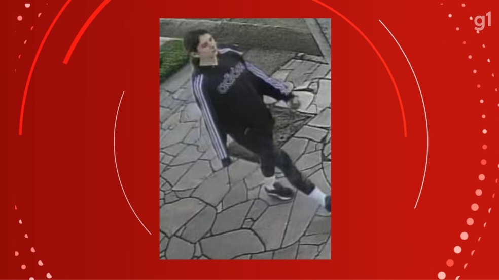 Últimas imagens de Alessandra caminhando — Foto: Reprodução 