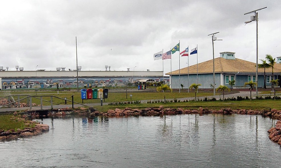 Fábrica da Ford em Camaçari, na Bahia  — Foto: Divulgação