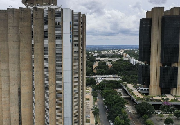 Prédio da Caixa e do Banco Central do Brasil, em Brasília (DF) (Foto: Marcelo Casal Jr/ Agência Brasil)