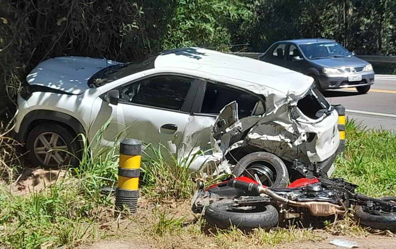 Acidente de trânsito mata garupa de moto na Rodovia Edgard Máximo Zamboto em Jarinu