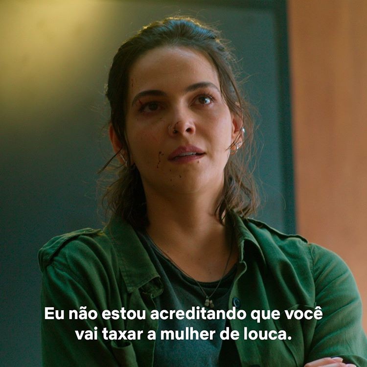 Verônica Torres luta contra o sistema para que as vozes de mulheres vítimas de violência sejam ouvidas (Foto: Reprodução: Instagram Netflix Brasil)