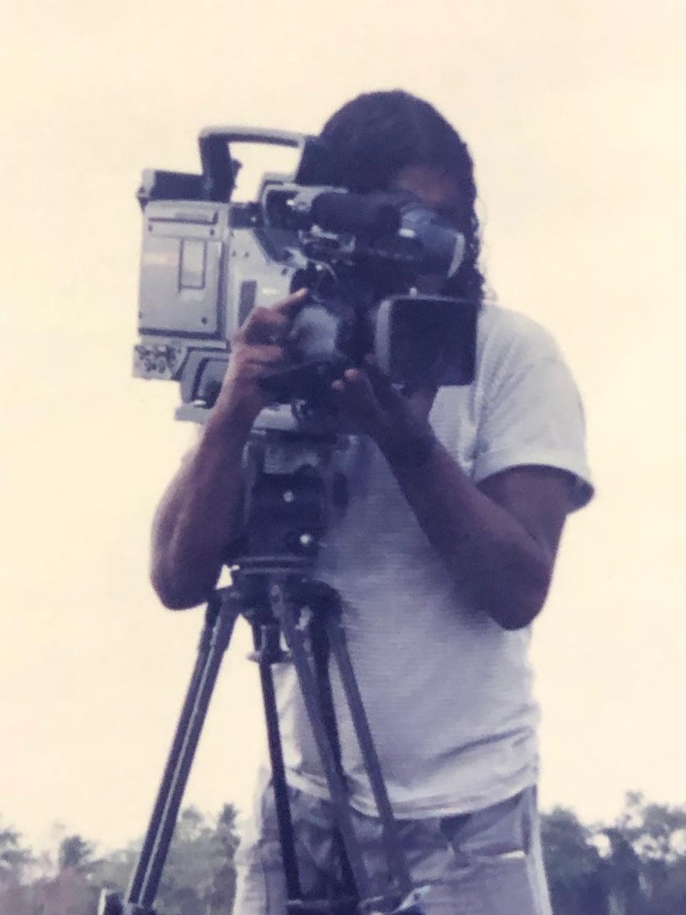 Negão, como era conhecido entre os amigos, era visto como um gênio atrás das lentes — Foto: Arquivo pessoal