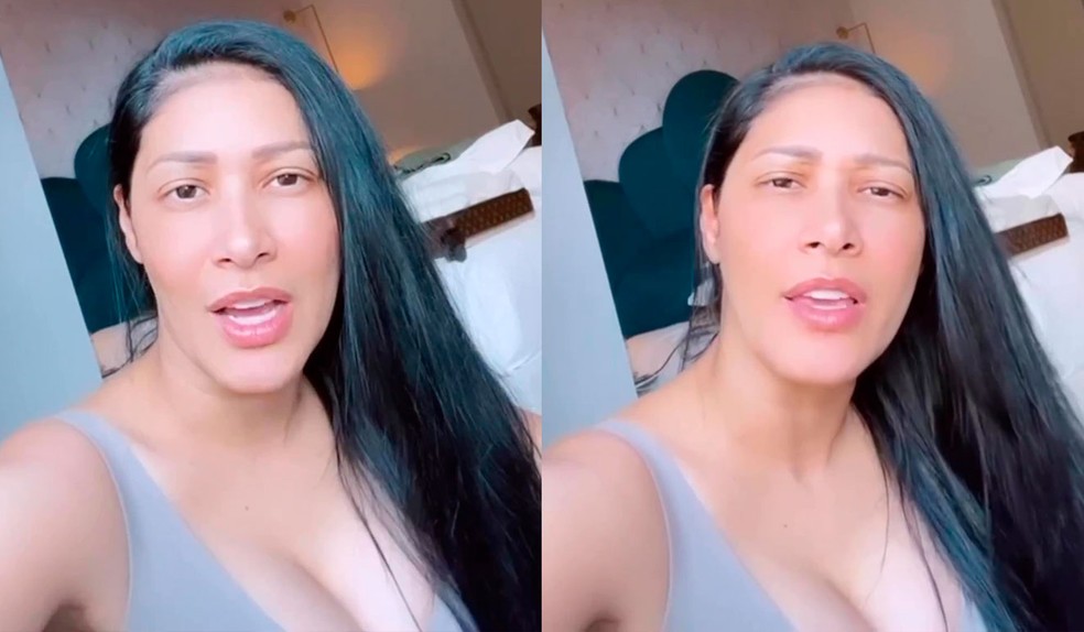 Simaria rebate cr&iacute;ticas sobre fotos de biqu&iacute;ni: 'Falta de respeito e empatia' &mdash; Foto: Reprodu&ccedil;&atilde;o/Instagram