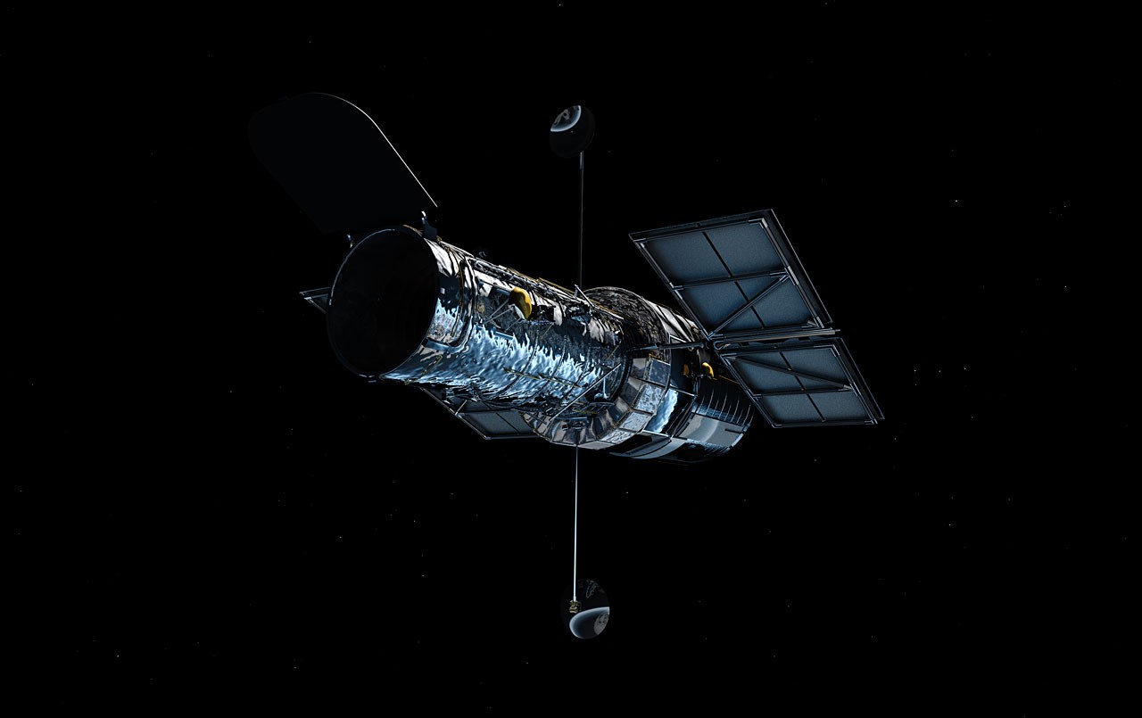 Hubble ajuda a desvendar mistério sobre massa escura perdida (Foto: NASA)