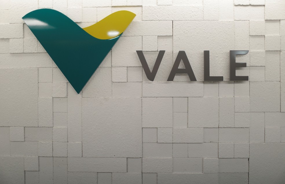 Logotipo da Vale em sede da empresa no Rio de Janeiro — Foto: Ricardo Moraes/Reuters