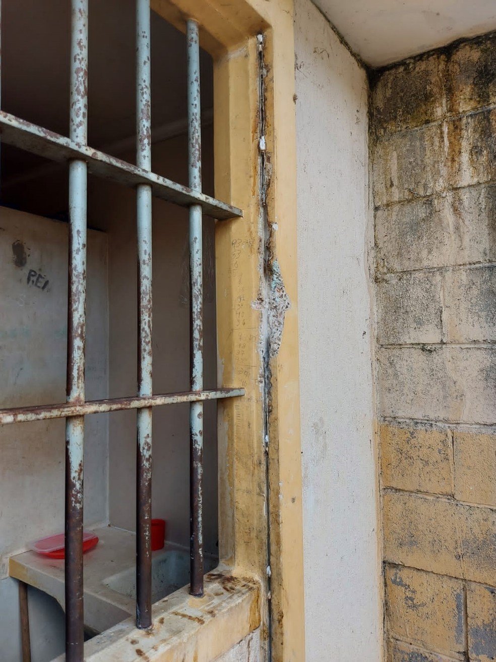 Polícia Penal de Alagoas identifica que materiais foram arrancados de selas para fabricação de armas artesanais no Complexo Penitenciário de Maceió — Foto: Polícia Penal de Alagoas