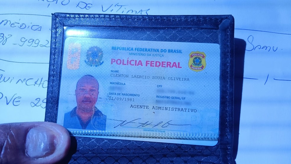 Clewton Larcio Souza Oliveira  uma das vtimas do acidente na BR-040 — Foto: Corpo de Bombeiros