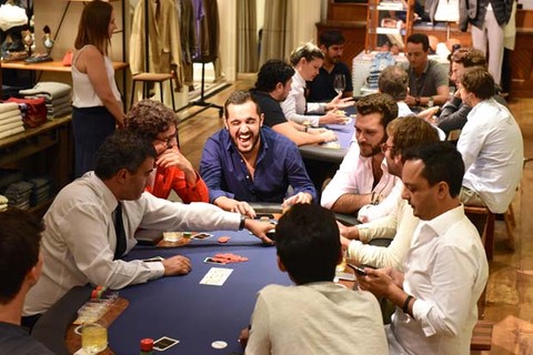 mesa de pôquer