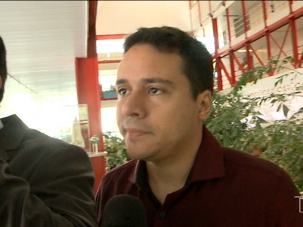 Thiago Maranhão recebia salário de R$ 7,5 mil mais R$ 800 referentes ao auxílio alimentação do TCE (Foto: Reprodução/TV Mirante)