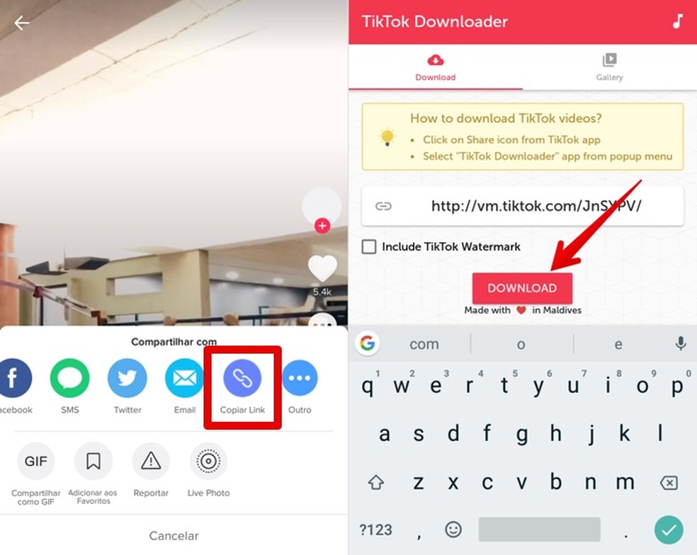 Como Salvar Videos Do Tiktok No Celular Android Audio E Video Techtudo