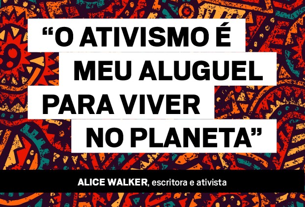Fora da caixa preta - Alice Walker, escritora e ativista (Foto: Ilustração: Getty Images)