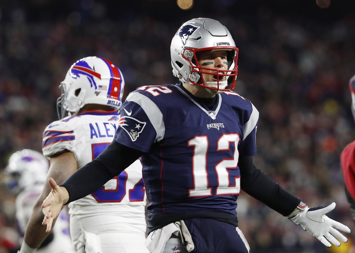 Tom Brady Busca Virada No Fim Patriots Batem Os Bills E Garantem O 11º Titulo Da Afc Leste Seguido Futebol Americano Ge