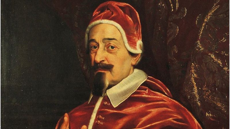 BBC O papa Alexandre 7º decretou medidas sanitárias que, para pesquisadores, contribuíram para que a letalidade de uma peste no século 17 fosse muito menor (Foto: Domínio público)