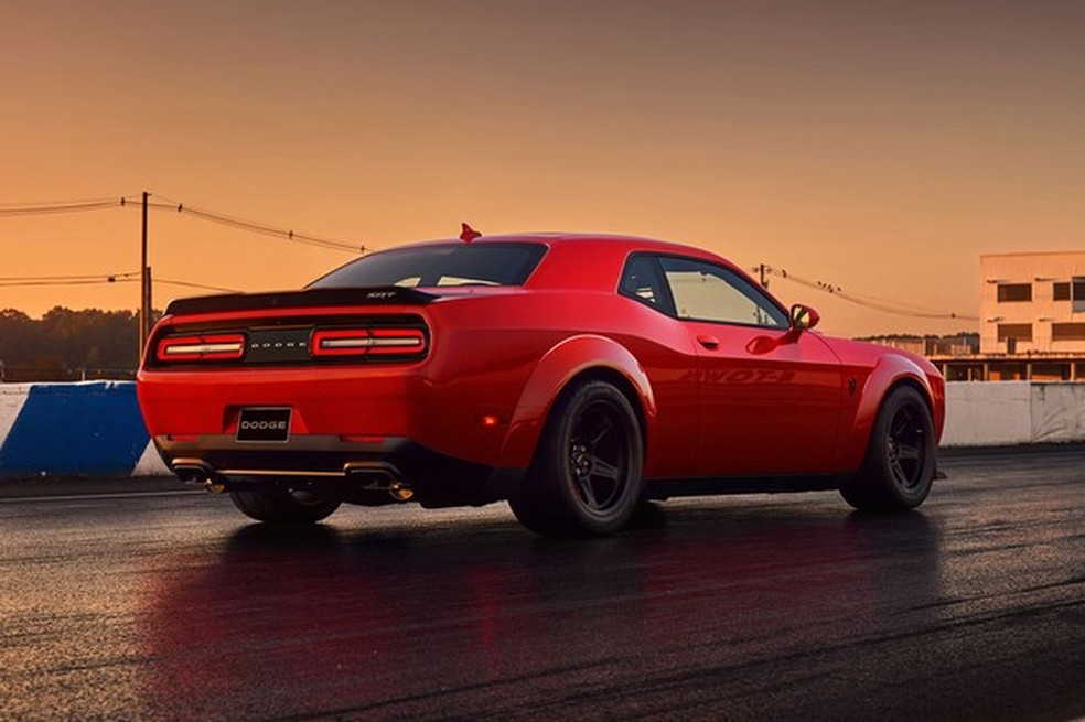 Dodge Challenger Srt Demon E Revelado Com 852 Cv Carros Autoesporte