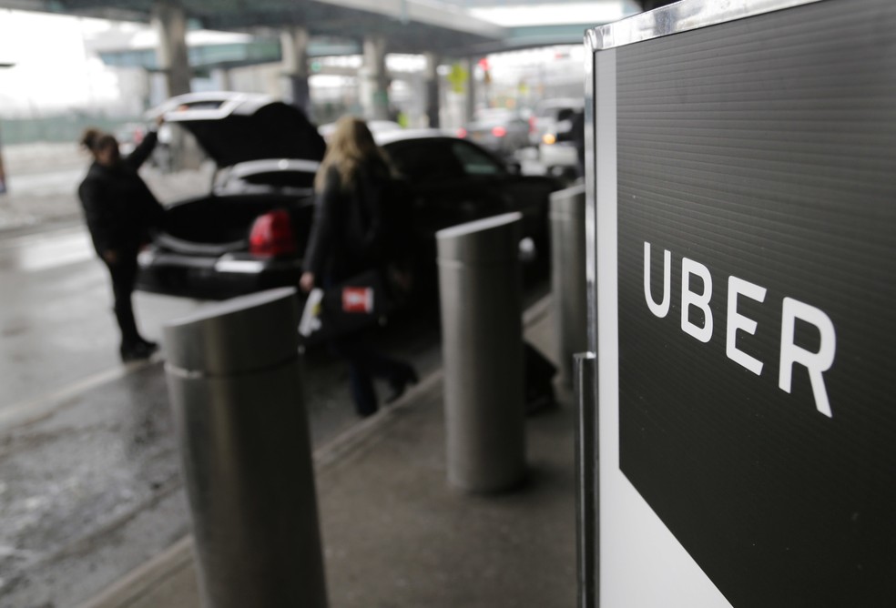 Uber teve prejuízo no primeiro trimestre. — Foto: Seth Wenig/AP