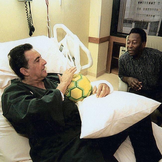 Galvão Bueno relembra amizade com Pelé (Foto: Reprodução/Galvão Bueno)