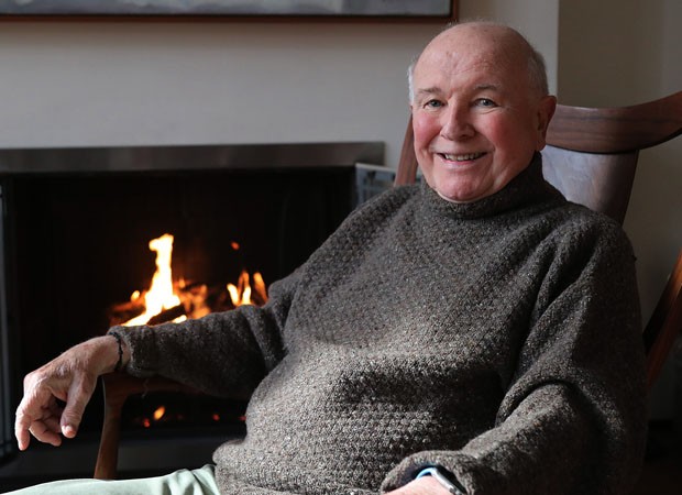 NEW YORK, NEW YORK--MARCH 02:  Playwright Terrence McNally appears in a portrait taken in his home on March 2, 2020 in New York City. (Photo by Al Pereira/Getty Images) (Foto: Getty Images)