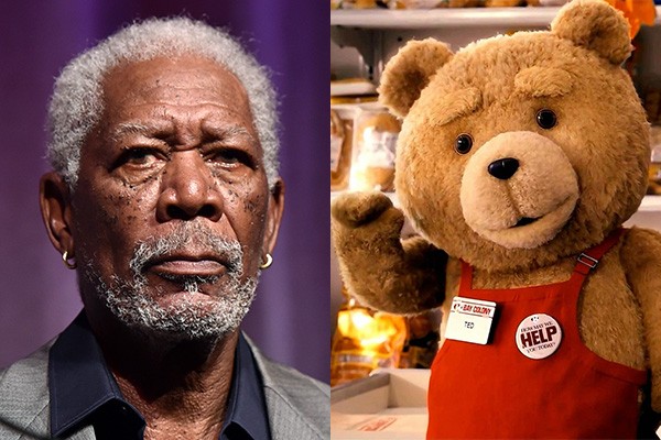 Morgan Freeman entra para o elenco de 'Ted 2' (Foto: Getty Images/Divulgação)